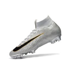 fodboldstøvler Nike Mercurial Superfly 6 Elite FG - Sølv Sort_8.jpg